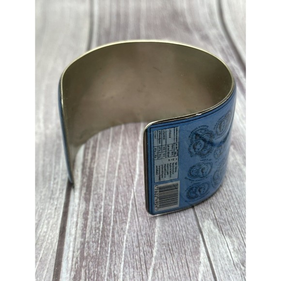 Pavlidou Greek Traditional Chocolate Bars Handmade Recycled Bracelet Cuff - Picture 4 of 5
